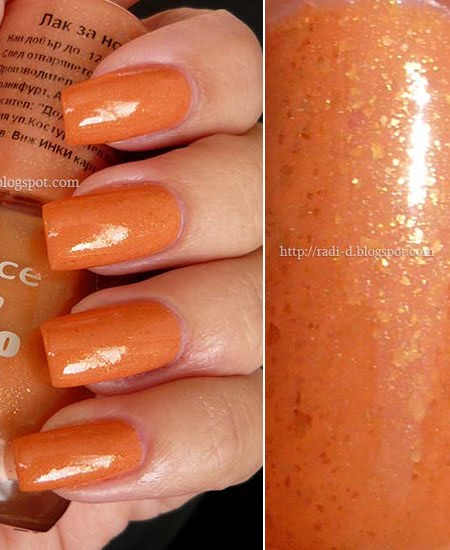 оранжев лак за нокти Essence`s Colour & Go номер 119 Boho Chic