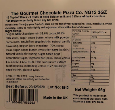 Topitoff Discs The Gourmet Chocolate Pizza Co