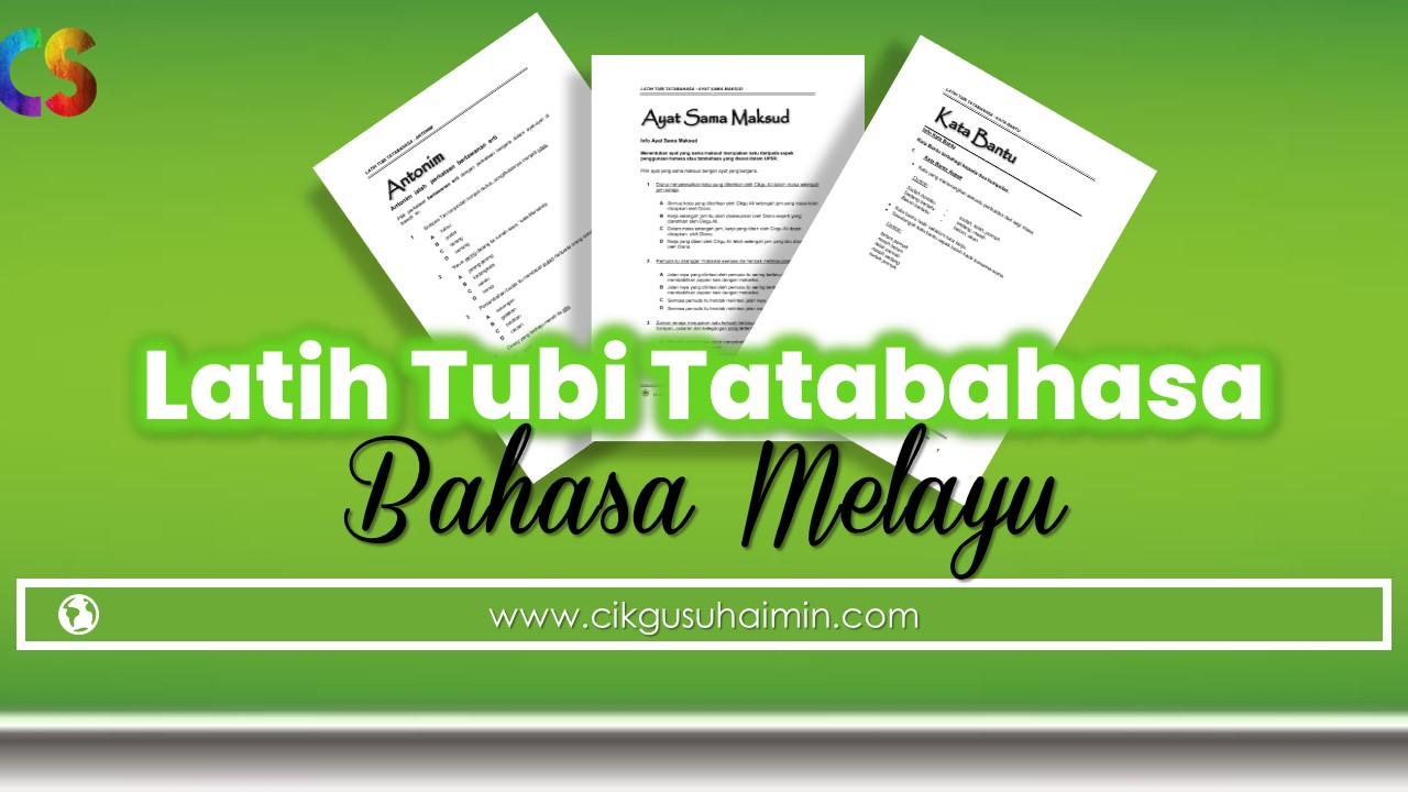 Latih Tubi Tatabahasa Bahasa Melayu Sekolah Rendah
