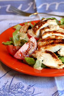 Grilled Chicken Caesar Salad Nutrition Information and Recipe