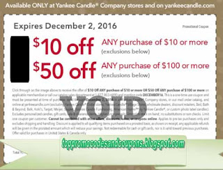 Free Printable Yankee Candle Coupons