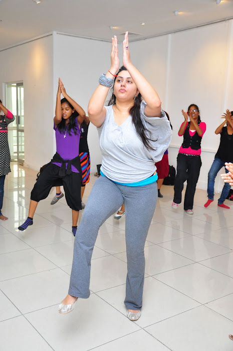 namitha dance reharsal cute stills