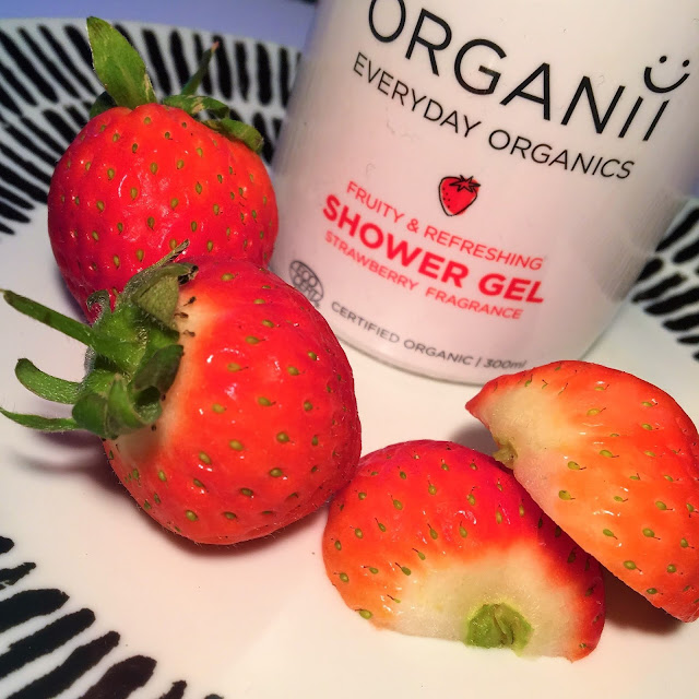 Strawberry Shower Gel by ORGANii