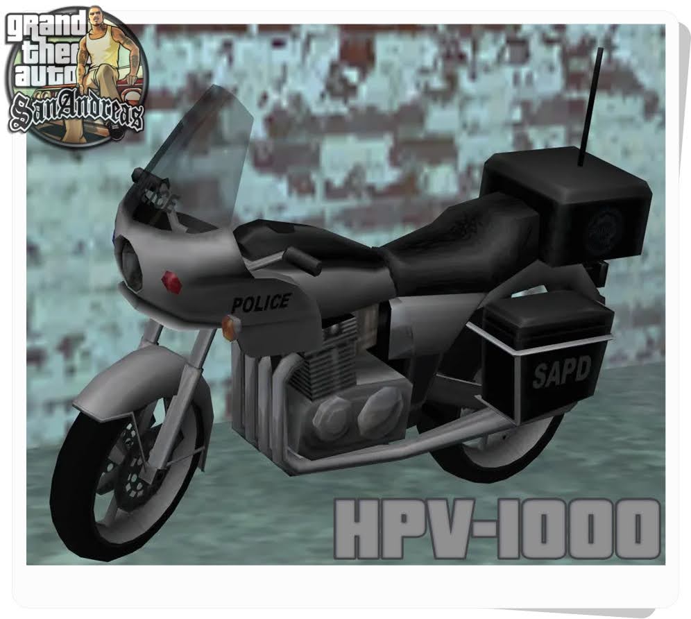 Motor HPV-1000: Stats & Lokasinya di GTA San Andreas