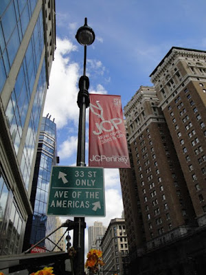 JCPenney; Manhattan Mall (former Gimbels), New York, New York. Banner ...