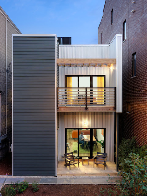 Collection 50 Beautiful Narrow  House  Design  for a 2 Story 