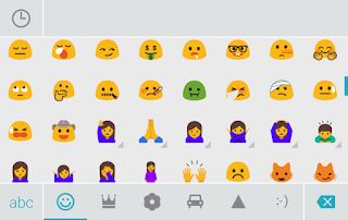 SwiftKey Android Nougat emoji