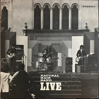 Natural Hair Band "Live" 1973 Japan ultra rare Private Rock
