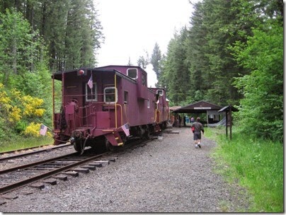 IMG_6614 BYCX Caboose #10652 at Moulton Falls on May 27, 2007