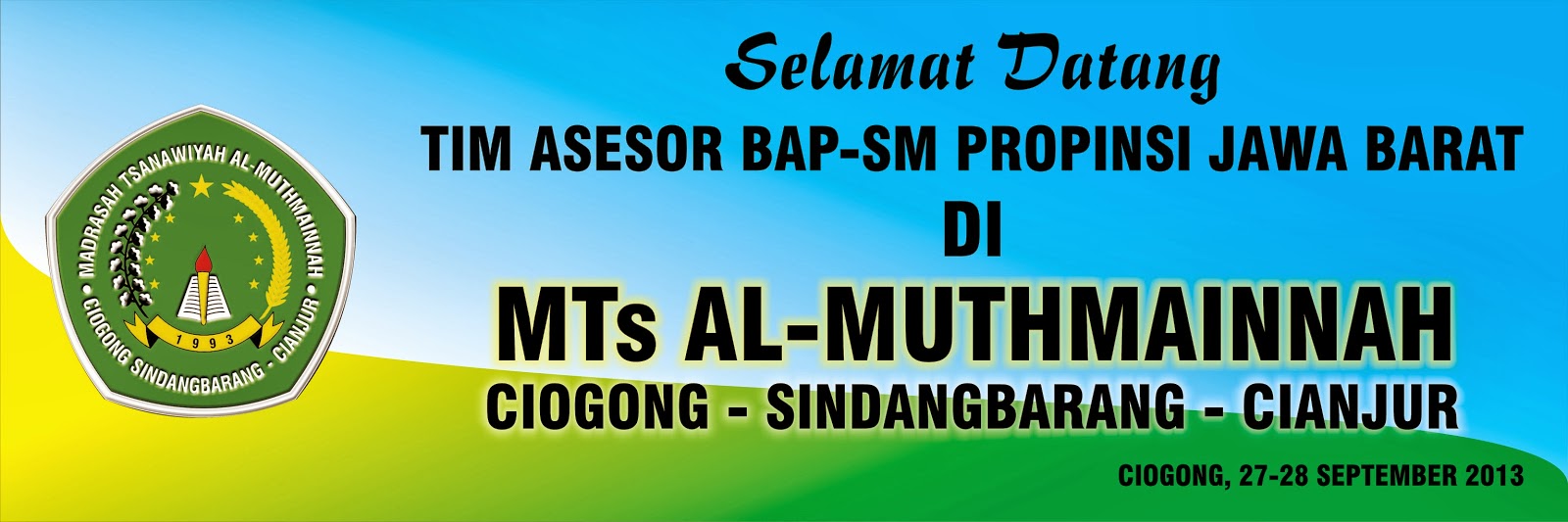 Contoh Banner Selamat Datang Asesor Akreditasi Contoh Banner