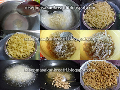 Resep Makaroni Goreng Pedas Garing Renyah Crispy Resep Makaroni Goreng Pedas Garing Renyah Crispy