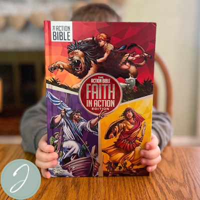 Action Bible: Faith in Action #giveaway #childrensbible #actionBible