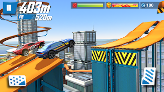 Adalah sebuah game racing dengan gameplay ala Drag Race Hot Wheels Race Off apk