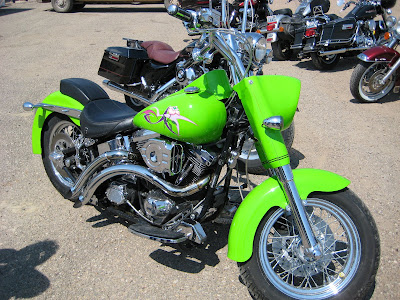 Custom Motorcycle at the Sturgis Motorcycle Rally photo by Whiteline