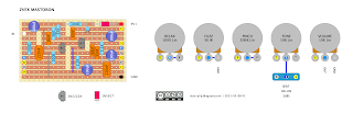 ZVEX MASTORON FUZZ - DIY GUITAR EFFECT VERO STRIPBOARD LAYOUT