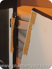 vanity door off