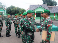 Akhir Januari 2023, Dua Anggota Kodim Brebes Purna Tugas