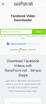 موقع سيف فروم SaveFrom تحميل فيديو تيك توك بدون علامة مائية