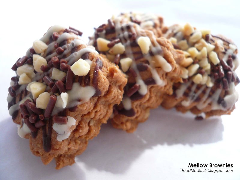 Resepi Biskut Raya 2019: Resepi Biskut Mellow Brownies