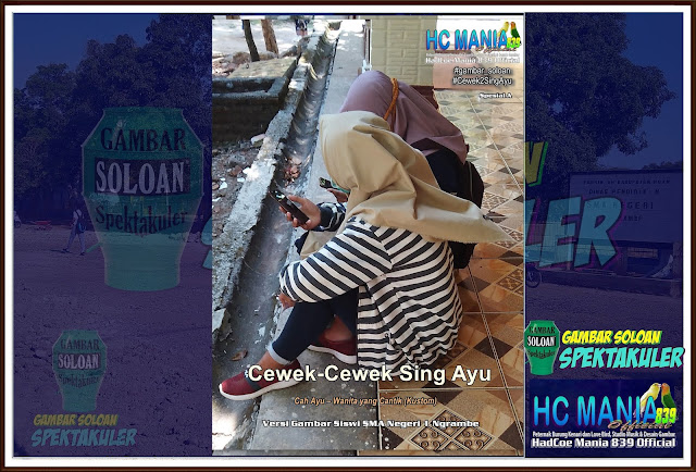 Gambar Soloan Spektakuler - Gambar Siswa-Siswi SMA Negeri 1 Ngrambe - Buku Album Gambar Soloan Edisi 13