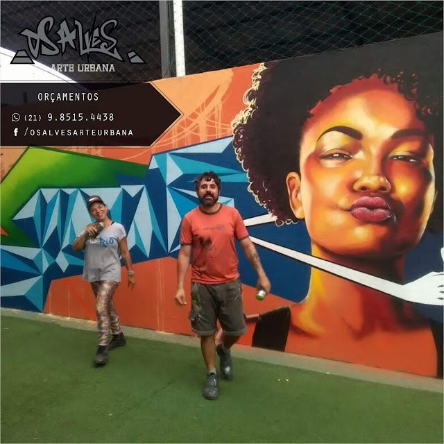 Graffiti comercial em Niterói, RJ