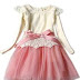 Bonny Billy Baby Girl Clothes Short Sleeve Cotton Cat Printed Tulle Mesh Dress