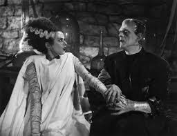 Frankenstein and bride