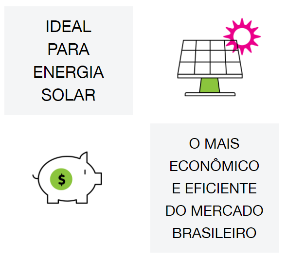 ideal para energia solar o mais economico do mercado brasileiro tecnologia premiada