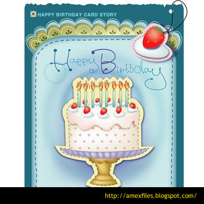 happy birthday vector. Happy Birthday Vector Cards