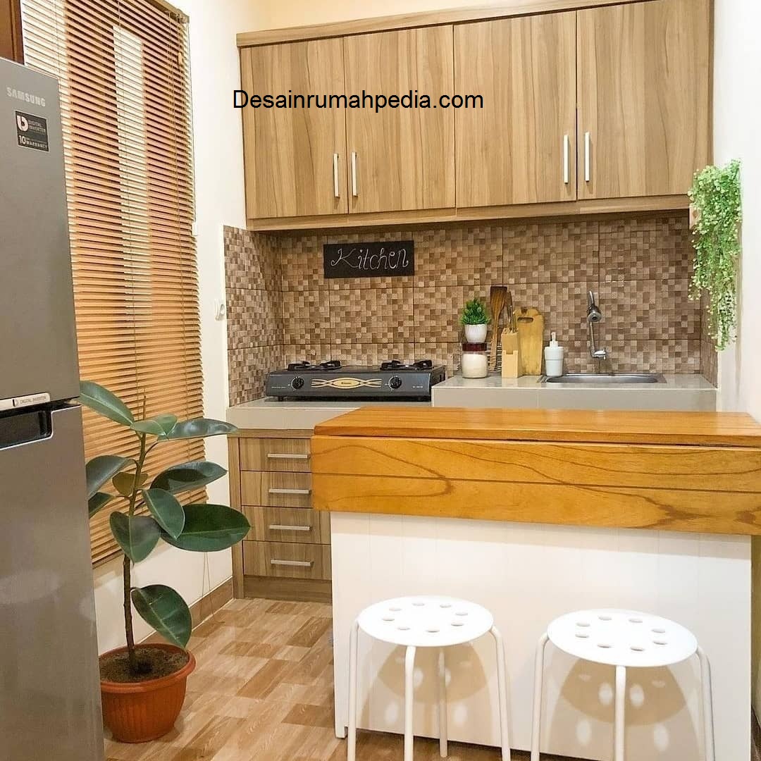 7 Desain Interior Dapur Kayu Modern Dan Elegan Desainrumahpediacom Inspirasi Desain Rumah Minimalis Modern