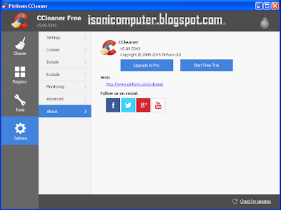 CCleaner 5.09.5343 Free Terbaru