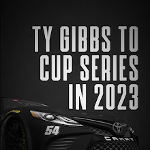 Ty Gibbs is going full-time Cup Series racing in 2023.