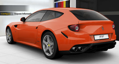 New 2012 Ferrari�s Colorful FF Configurator