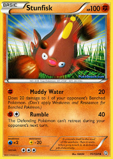 Stunfisk Dragons Exalted Pokemon Card