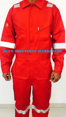 100 PERCENT 230GSM PRE-SHRUNK TREATED COTTON FIRE RETARDANT COVERALL