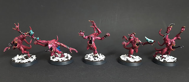 Start Collecting! Tzeentch Daemons painted with Citadel Contrast for Warhammer 40k