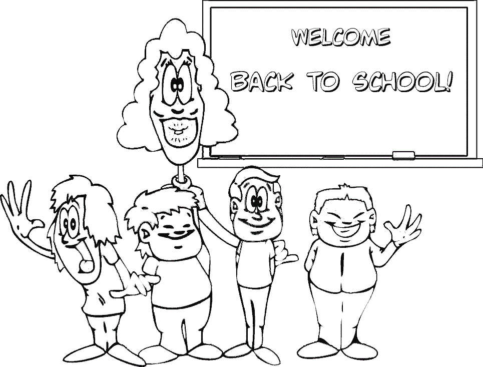 Back To School Coloring Pages