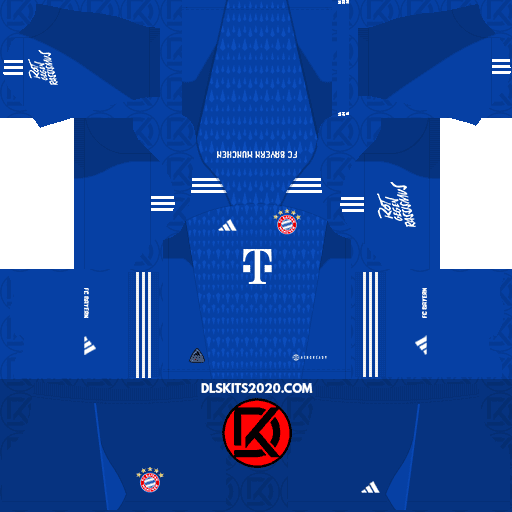 FC Bayern Munich DLS Kits 2023-2024 Adidas - Dream League Soccer All Kit Released (Goalkeeper Away)