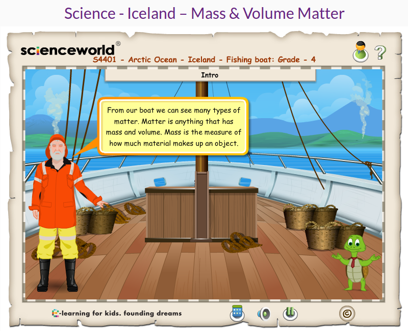 http://www.e-learningforkids.org/science/lesson/iceland-mass-volume-matter/