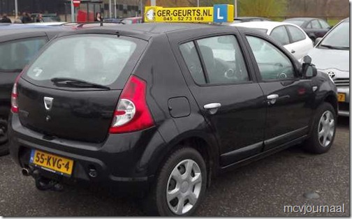 Dacia Sandero als lesauto 05