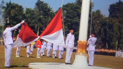 Bendera Merah Putih Gagal Dikibarkan