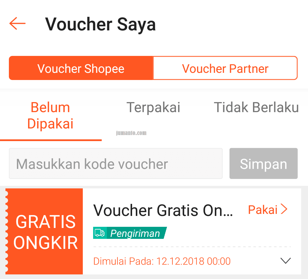 Cara Menggunakan Voucher Gratis Ongkir Shopee Untuk Belanja Memesan