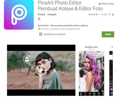 cara memperbaiki foto yang blur dengan picsart