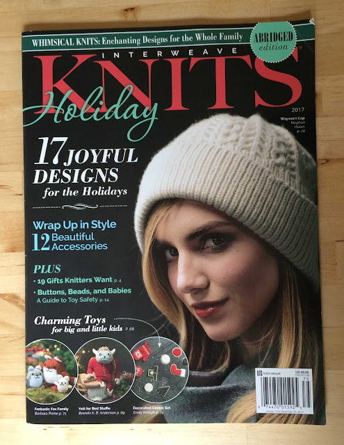 interweave, knits, holiday, magazine, knitting, published, patterns, Christmas, cookies, toys