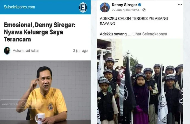 Jadi kalau sekarang ada yang bergetar karena takut keselamatan anaknya, padahal setiap hari kerjanya menghina siapa saja, dari anak-anak sampai orangtua, sebetulnya itu bukanlah kesalahan yang membongkar data, tapi karena KARMA atau Pembalasan dari Allah yang memang mungkin sudah saatnya datang.