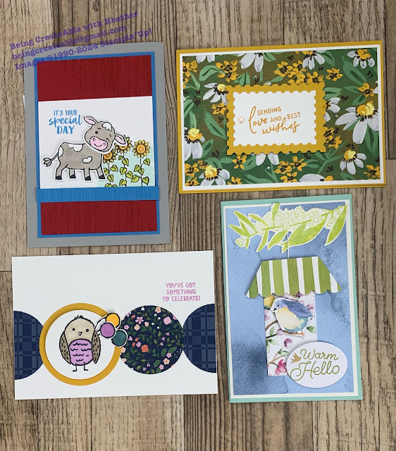 Stampin' Up! show & tell