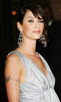 Lena Headey Shows Off Her Tattoos