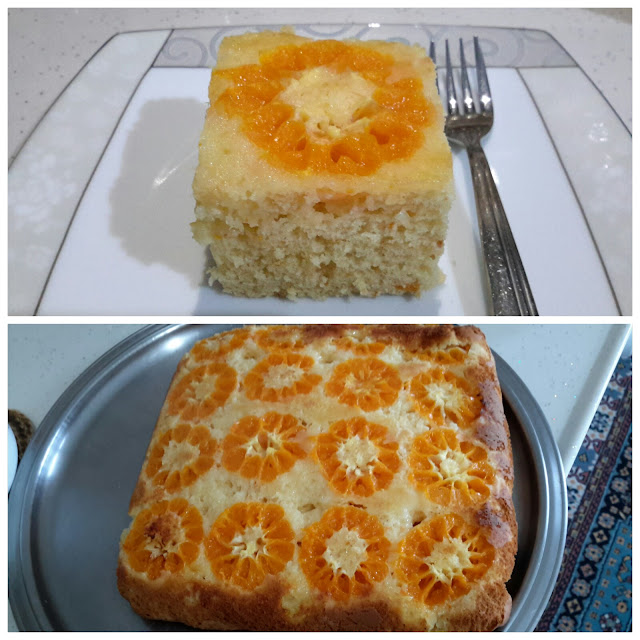 Tangerine cake recipe