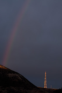 Rainbow in Puerto Piramides - Autumn is feeling