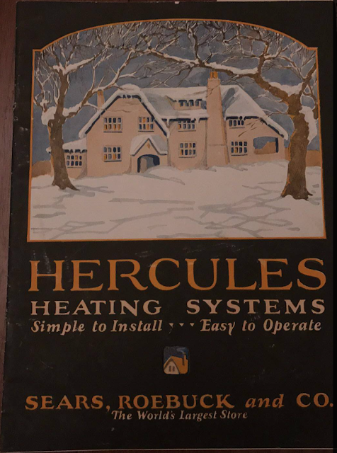 buying a house from Sears--Hercules heating system catalog